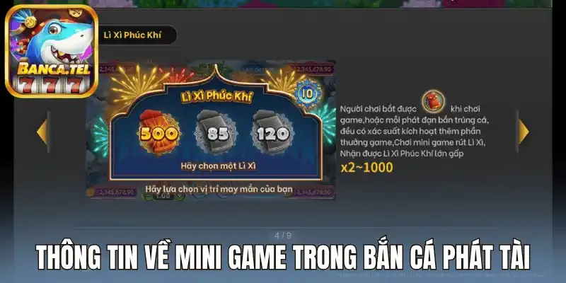 Thông tin về Mini Game trong Bắn Cá Phát Tài